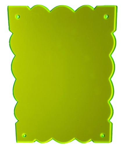 Acrylic Backing