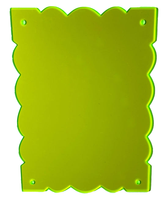 Acrylic Backing