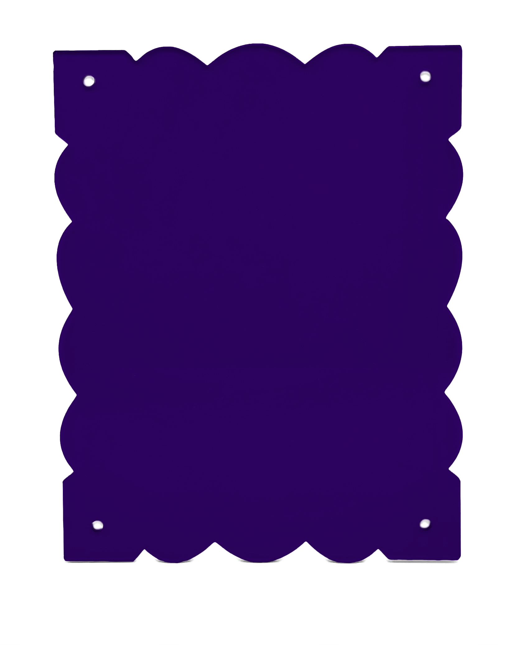 Acrylic Frame Backing – Custom Color Insert for Imprinted Frames