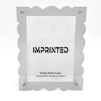 Modern Floating Acrylic Frames with Interchangeable Colored Backings