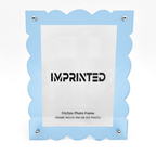 Modern Floating Acrylic Frames with Interchangeable Colored Backings