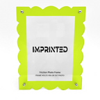 Modern Floating Acrylic Frames with Interchangeable Colored Backings
