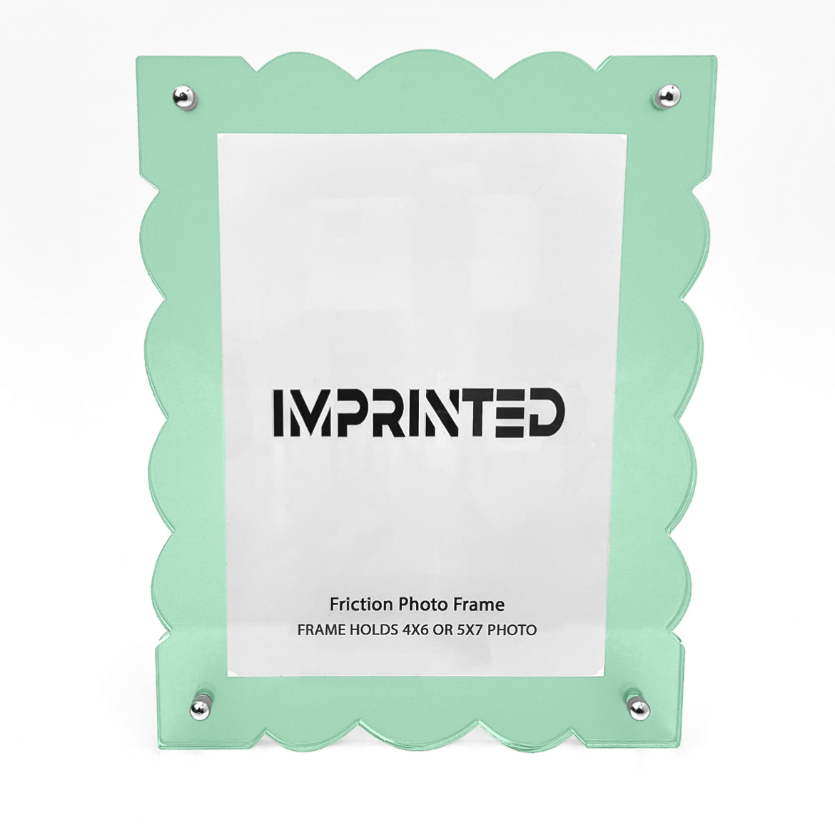 Acrylic Picture Frame 5×7 – Starter Set (Frame + 3 Color Backings)