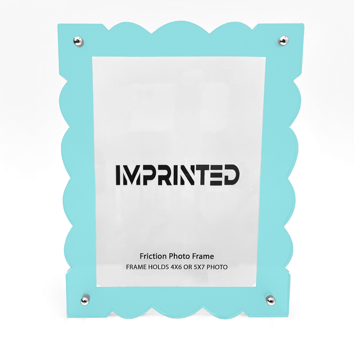 Acrylic Picture Frame 5×7 – Starter Set (Frame + 3 Color Backings)