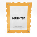 Modern Floating Acrylic Frames with Interchangeable Colored Backings