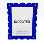 Modern Floating Acrylic Frames with Interchangeable Colored Backings