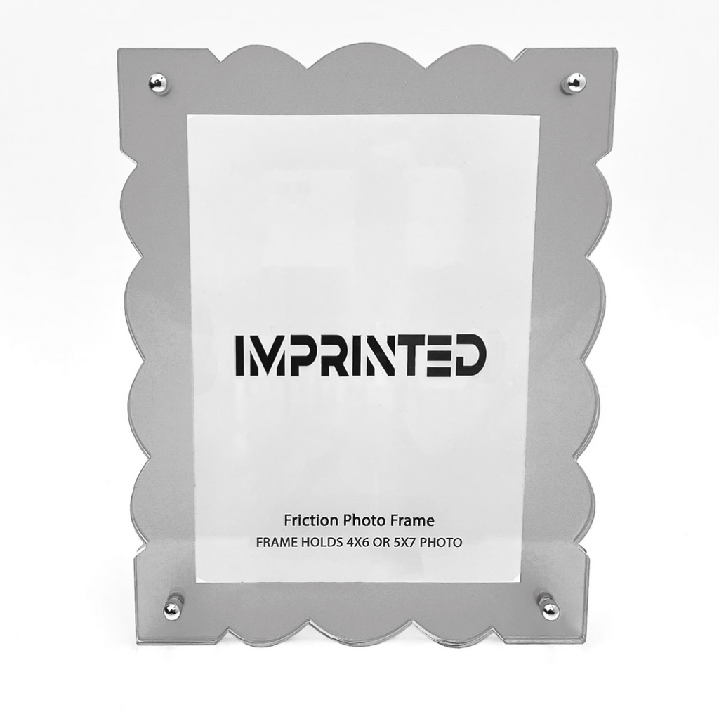 Modern Floating Acrylic Frames with Interchangeable Colored Backings