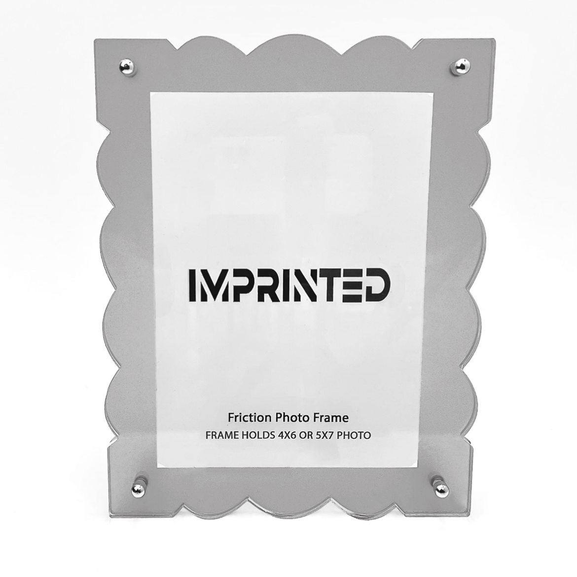 Acrylic Picture Frame 5×7 – Starter Set (Frame + 3 Color Backings)