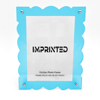 Modern Floating Acrylic Frames with Interchangeable Colored Backings