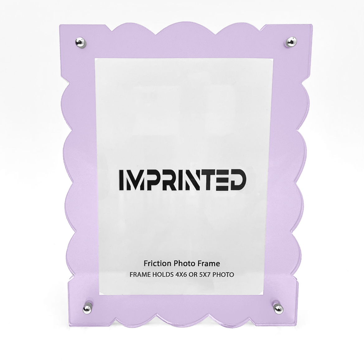 Acrylic Picture Frame 5×7 – Starter Set (Frame + 3 Color Backings)