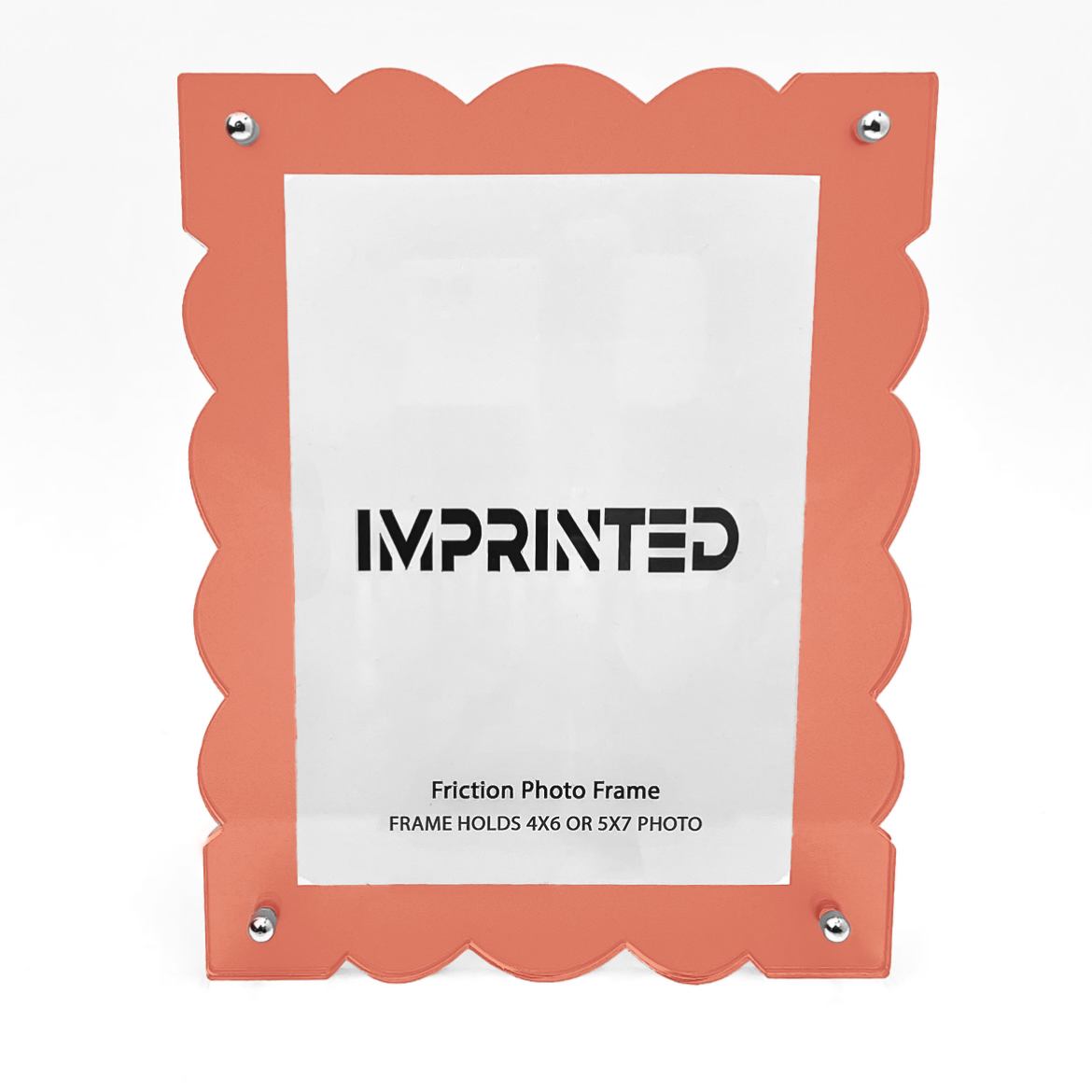 Acrylic Picture Frame 5×7 – Starter Set (Frame + 3 Color Backings)