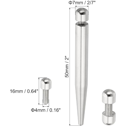 Aesthetic 7x9 Acrylic Desk Picture Frame — Fits 5x7 & 4x6 Photos | Modern Clear Front + Interchangeable Backings